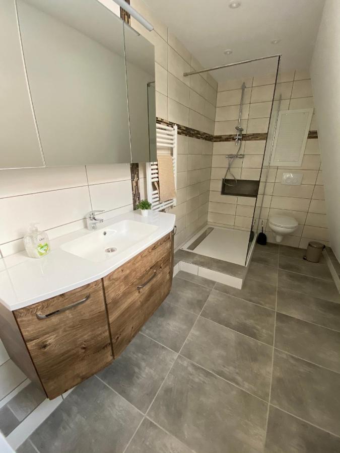Ferienwohnung Mit Balkon Und Garten Og 플렌스부르크 외부 사진